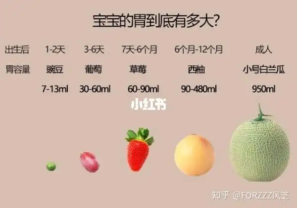 宝宝的奶量有多大应该喝多少奶