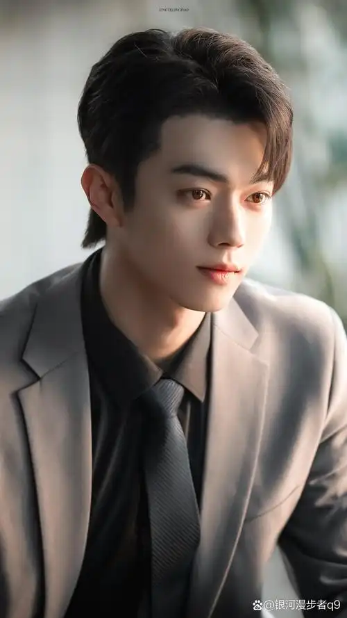 许凯# #许凯韩廷#  许凯西装革履,帅气逼人,工作中的专注眼神,热怂