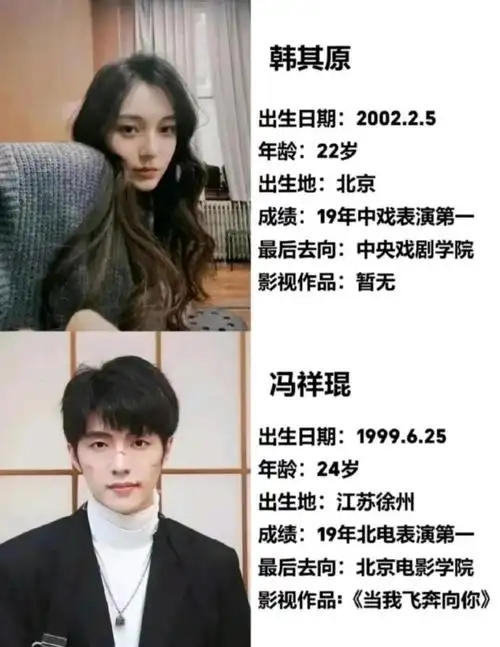 韩其原本是北京姑娘的她,长相却有些类似迪丽热巴,很多网友知道她的