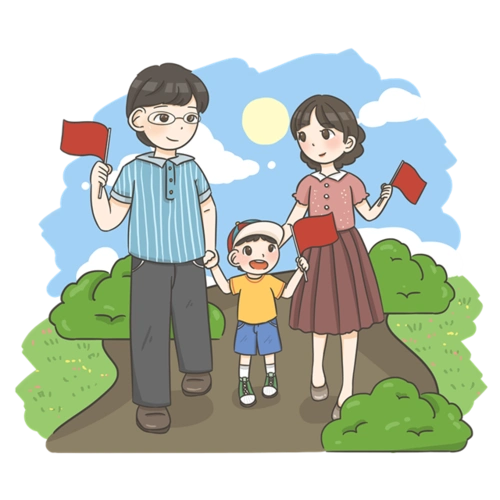 国庆节卡通图片大全-简笔画国庆节卡通图片-2020国庆