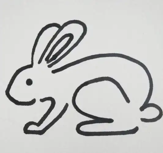 最简单的小兔子怎么画可爱小兔子简笔画