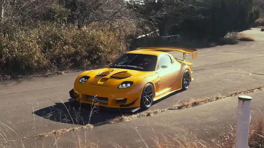 【jdm文化】日本改装个jdm文化之rx-7跑山