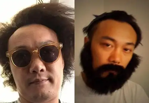 陈奕迅学鸡拜年被赞超可爱 这个大胡子很神似啊