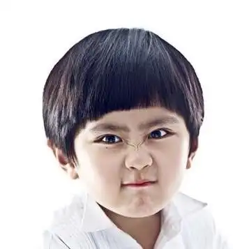 2岁男宝宝西瓜头图片 超酷超可爱_儿童发型_西子美发网