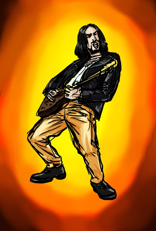 摇滚|插画|创作习作|波儿321 - 原创作品 - 站酷 (zcool)