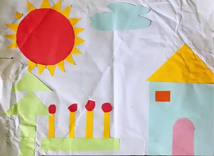 泰安市实验学校2016级10班数学学科活动之《奇妙的图形拼贴画》