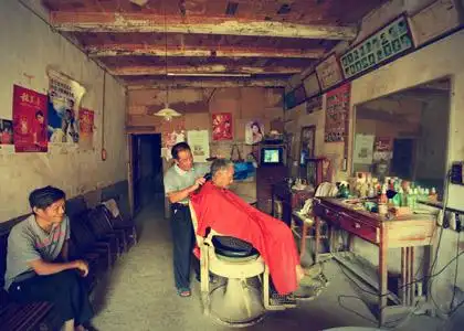 80年代老理发店