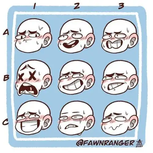 动漫手绘——丰富你的人物表情拒绝脸瘫