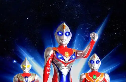 超大号银河奥特曼玩具儿童玩具 超人迪迦神光棒变身器声光玩具