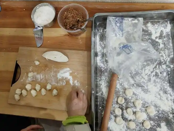 写美篇每年农历冬至这天,家乡百姓不论贫富,饺子是必不可少的节日饭