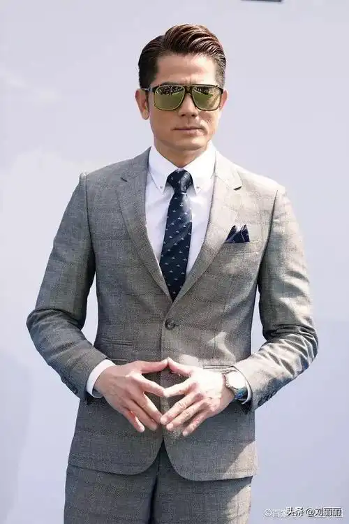郭富城的新发型流行绅士还有派永远的男神