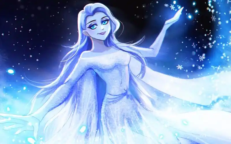 【冰雪奇缘2】仙女elsa,在线撩人