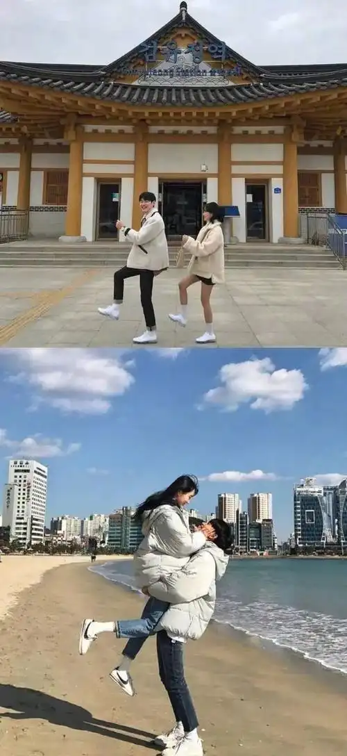 最浪漫情侣拍照姿势秀出你的爱