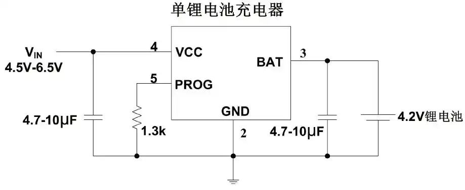 cl4084电流8a电压42v单节锂电池线性充电ic