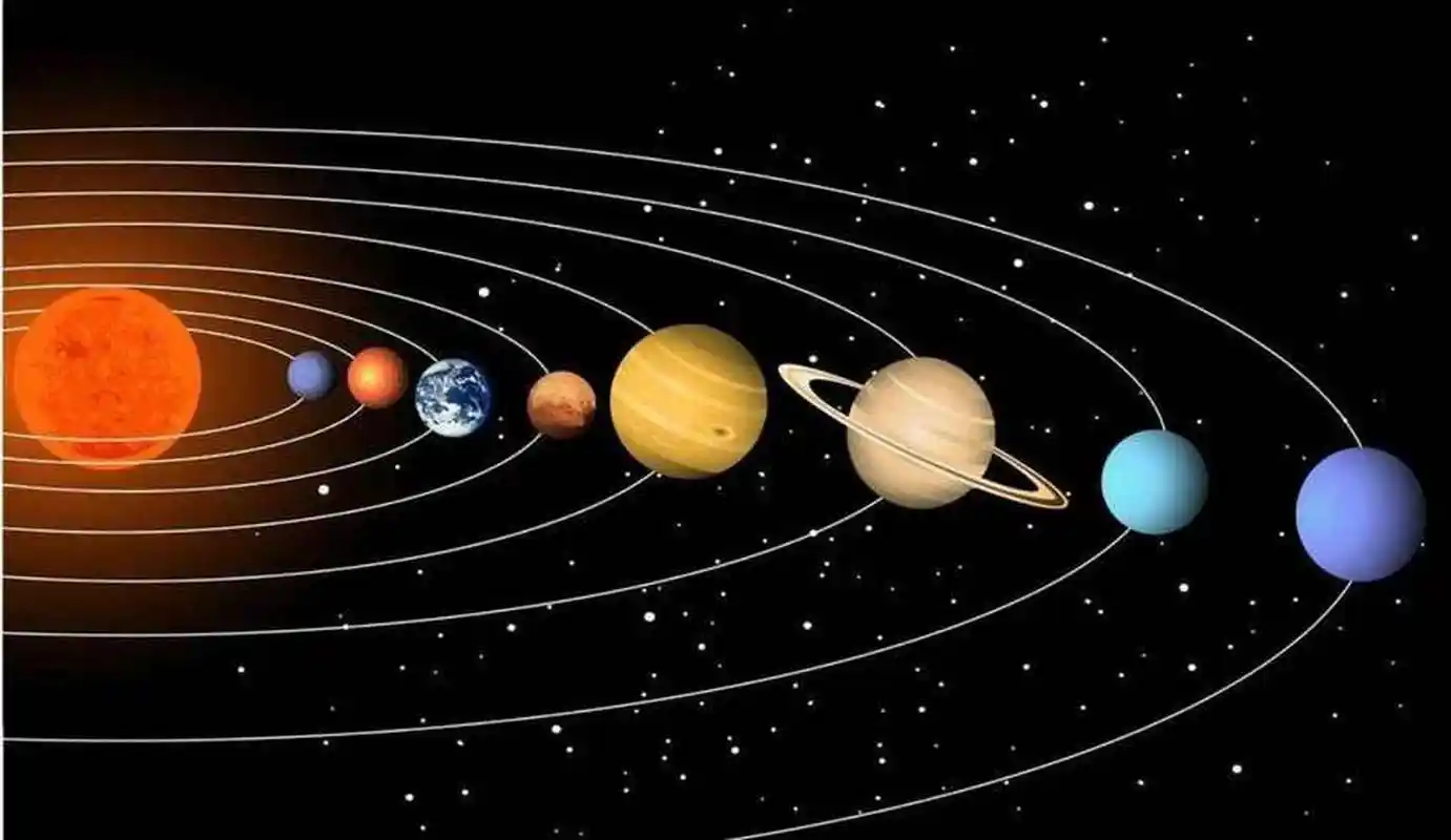 太阳是太阳系中心的恒星,它没有固定的轨道绕着其他天体旋转,但太阳