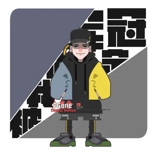 无需装饰可自潮,拼接设计更跳跃 要想最快速打造一身嘻哈风格的搭配