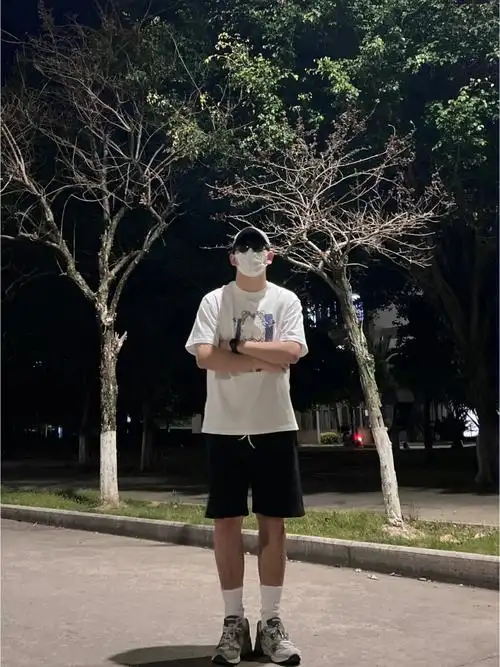 ootd180斤男生微胖穿搭国潮虎年限定t恤