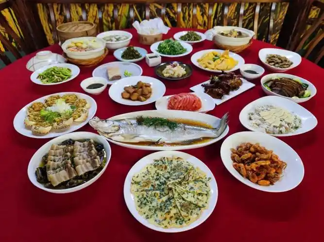 67这一桌菜都是嘉乡的味道