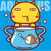 水瓶座动漫卡通头像