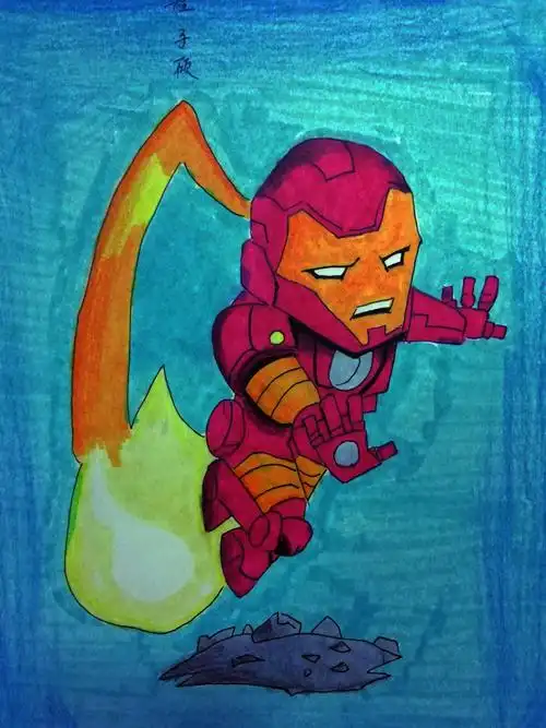 2019年第6轮作品《超级英雄》