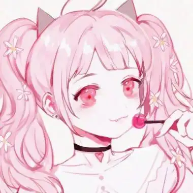 高清好看的蠢萌可爱少女动漫头像图片_女生头像_美头网