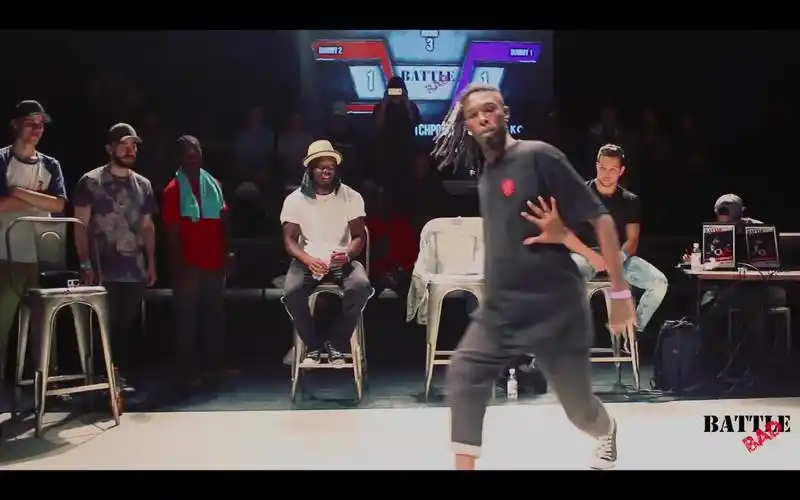 这就是街舞超强hiphop大神bouboo布布音乐游走全身battlebad2016裁判