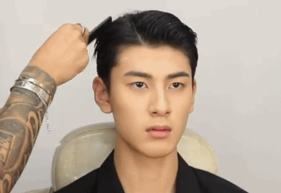 李现的古装刘海丑到没朋友一款背头堪比整容术