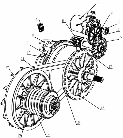 汽车电控无级变速系统技术方案