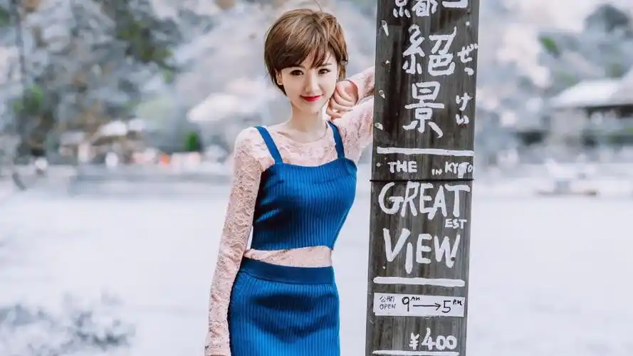 甜美美女毛晓彤精致时尚写真,高清壁纸图片,大陆明星-回车桌面