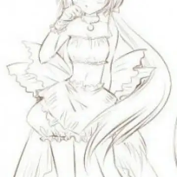 十二星座女生手绘图