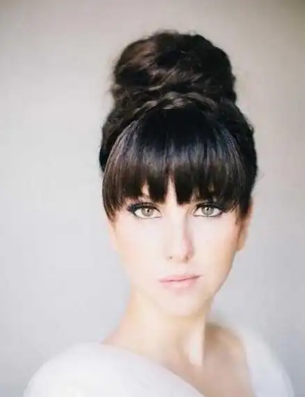 欧式丸子头_欧美流行发型图片 - 乐享生活 - 阿奇号