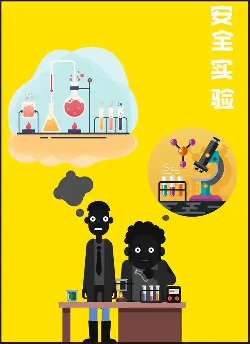 高校实验室安全海报设计展十一