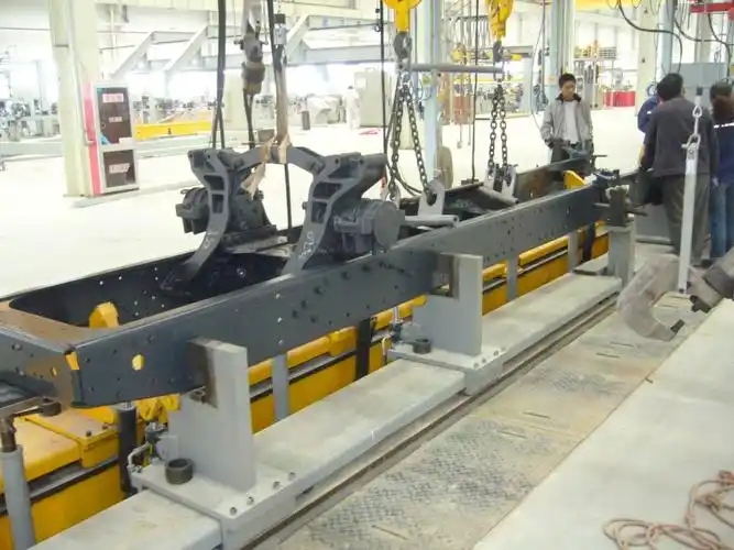 卡车车架生产流水线