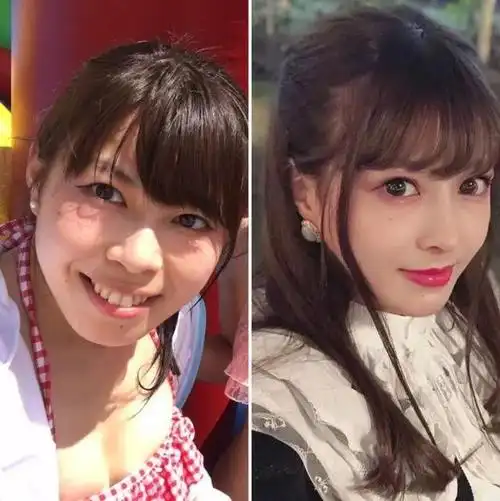 日本年轻女人整容前后对比(日本妹子花700万整成小仙女)(1)