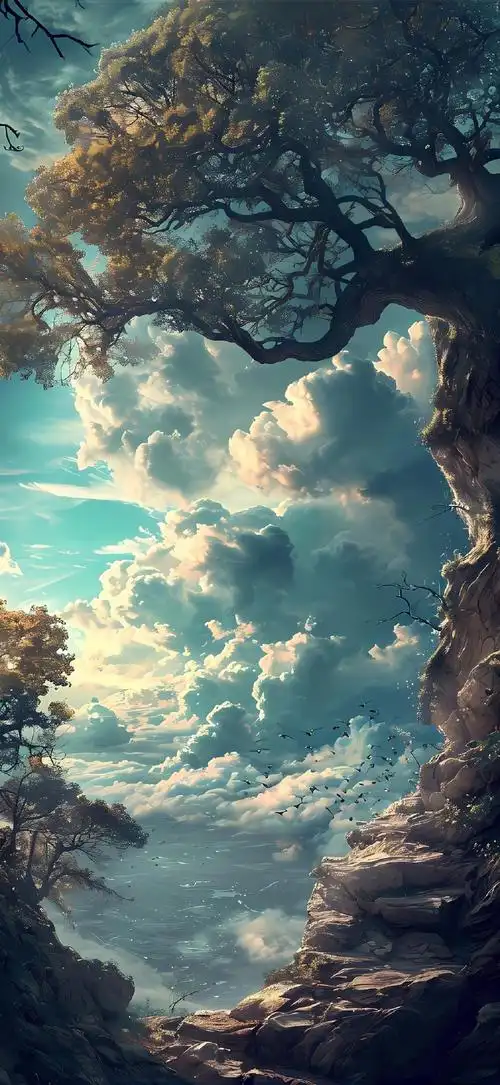 这种风格的壁纸爱了!