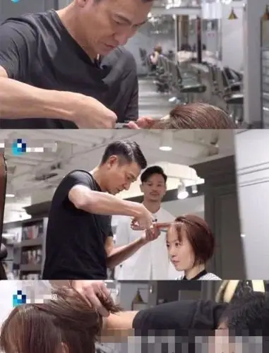 刘德华亲自为鲁豫理发网友这算什么他还帮曾志伟理过发