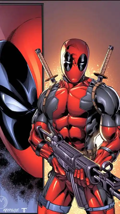 漫威动漫人物死侍 _ 图片网