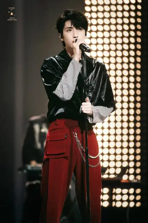 严浩翔夏天穿皮衣皮裤##严浩翔反季节穿搭