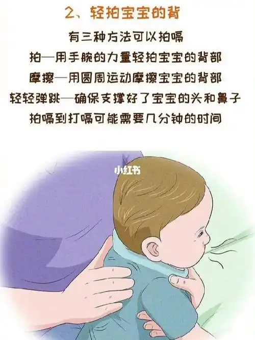 【拍嗝】 我宝宝当时拍嗝到4个月时候,刚出生时候,身体软不好拍_拍嗝