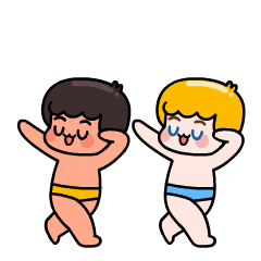 创意表情『海尔兄弟 | 萌趣表情包』海水浴厂实验室