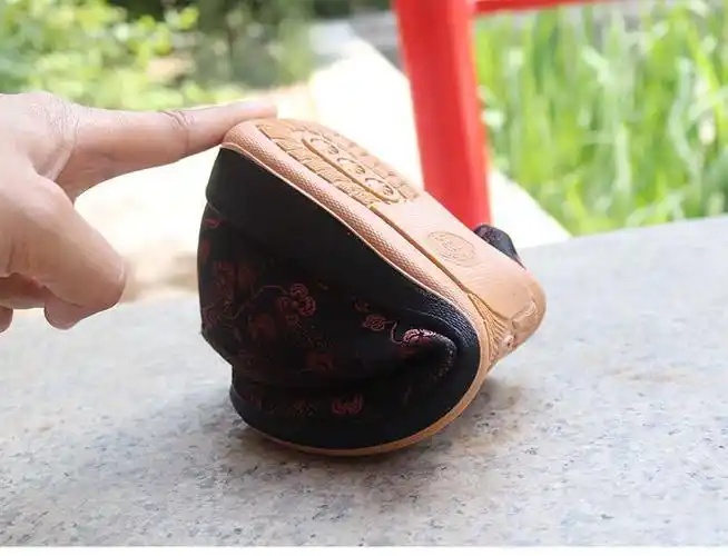 小脚老太太鞋裹脚单鞋三寸金莲老年人奶奶三寸金莲老人裹脚小脚老太太