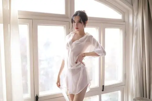 诗魅莎 性感 情趣内衣套装透视三点式浴袍装性感薄款睡衣气质9068