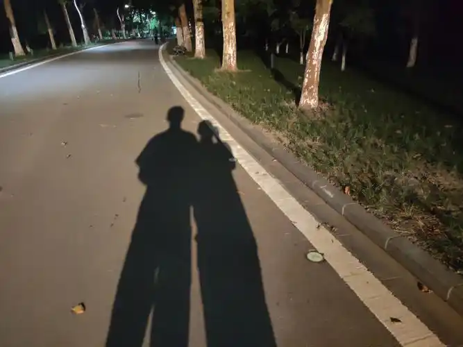 他说:我挺喜欢和你这样一起散散步的.牵着手,聊聊天,就挺好.