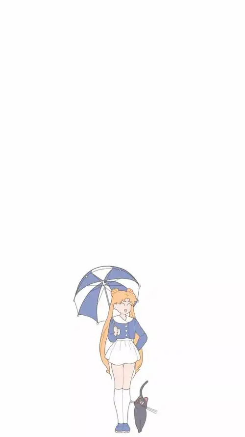 粉色系少女心炸裂的美少女战士动漫手机壁纸