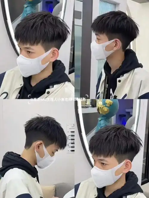 男生碎盖烫|烫型不烫卷的发型阳光帅气97 95