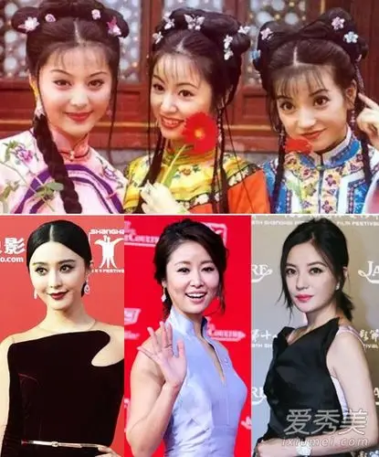 范冰冰赵薇林心如黄奕秦岚 还珠格格姐妹花容貌已残 (5)