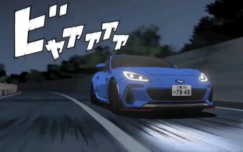 【头文字d】秋名山车神藤原文太,翼豹上山.