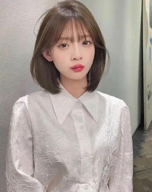 2022必剪超a齐肩短发显身材还减龄