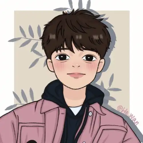 411任嘉伦手绘头像