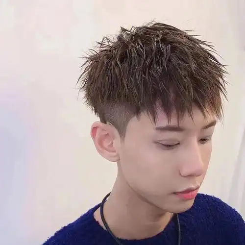 男士发型,改变,烫发,摩根烫,钢夹烫